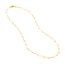 14K Yellow Gold 3.4 mm Fancy Chain w/ Lobster Clasp - 16 in.