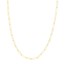 14K Yellow Gold 3.4 mm Fancy Chain w/ Lobster Clasp - 20 in.