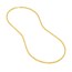 14K Yellow Gold 3.45 mm Byzantine Chain w/ Lobster Clasp - 22 in.