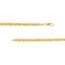 14K Yellow Gold 3.45 mm Byzantine Chain w/ Lobster Clasp - 22 in.