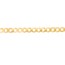 14K Yellow Gold 3.7 mm Cuban Chain w/ Lobster Clasp - 8 in.