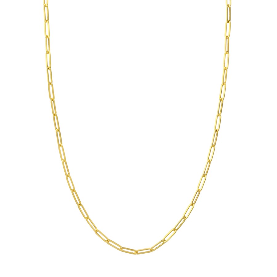 14K Yellow Gold 3.8 mm Forzentina Chain w/ Lobster Clasp - 30 in.