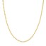 14K Yellow Gold 3 mm Bead Chain w/ Lobster Clasp - 22 in.