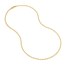 14K Yellow Gold 3 mm Bead Chain w/ Lobster Clasp - 22 in.