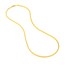 14K Yellow Gold 3 mm Franco Chain - 24 in.