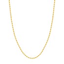 14K Yellow Gold 3 mm Rope Chain w/ Lobster Clasp - 18 in.