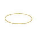 14K Yellow Gold 3mm Mirror Rope Chain - 10 in.