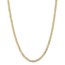 14k Yellow Gold 4.5 mm Open Concave Curb Chain - 26 in.