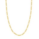 14K Yellow Gold 4.75 mm Figaro Chain w/ Lobster Clasp - 18 in.