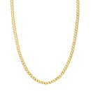 14K Yellow Gold 4.95 mm Cuban Chain w/ Lobster Clasp - 24 in.