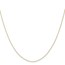 14K Yellow Gold .4 mm Carded Cable Rope Chain - 13 in.