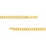 14K Yellow Gold 5.35 mm Curb Chain w/ Lobster Clasp - 20 in.