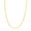 14K Yellow Gold 5 mm Forzentina Chain w/ Lobster Clasp - 20 in.
