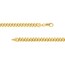 14K Yellow Gold 6.4 mm Curb Chain w/ Lobster Clasp - 26 in.