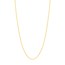 14K Yellow Gold .85mm Diamond cut Wheat Chain - 18 in.