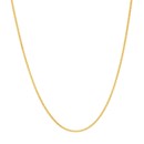 14K Yellow Gold .9mm Tight Rope Cable Chain - 18 in.