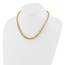 14K Yellow Gold and Graduated Fancy Necklace - 17.5 in.