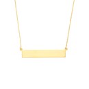 14K Yellow Gold Bar .8 mm Diamond Cut Cable Chain - 16"-18"