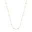 14K Yellow Gold Bead Ball Chain Necklace - 20 in.