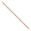 14k Yellow Gold Composite Ruby Round Bracelet - 7 in.