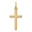 14K Yellow Gold Cross Pendant - 23.1 mm