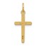 14K Yellow Gold Cross Pendant - 23.1 mm