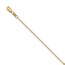 14k Yellow Gold Diamond Arrow Bracelet - 7 in.