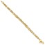 14K Yellow Gold Fancy 7.5in Bracelet - 7.75 in.