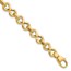 14K Yellow Gold Fancy Infinity Link Bracelet - 7.5 in.