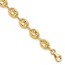 14K Yellow Gold Fancy Link 7.75in Bracelet - 7.5 in.