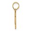 14K Yellow Gold Graduation Cap Tassle Charm - 19.1 mm