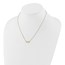 14K Yellow Gold Infinity 16.5in with 1in ext Necklace - 16.5 in.