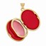 14k Yellow Gold Oval Locket - 30 mm