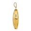 14k Yellow Gold Oval Locket - 30 mm