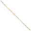 14K Yellow Gold Paperclip Link Bracelet - 8.25 in.