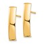 14k Yellow Gold Polished Post Earrings - 5 mm