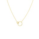 14K Yellow Gold Rings .8 mm Diamond Cut Cable Chain - 16"-18"