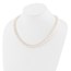 14K Yellow Gold White Pearl 18in 2-Str Necklace - 18 in.