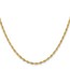 14K Yellow Goldy 2.5mm Semi-Solid Rope Chain - 16 in.