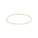 14K Yellow-White Gold 0mm Link Chain - 10 in.