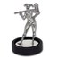 150 gram Silver Harley Quinn Miniature Statue