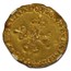 (1515-47)-K France Gold Ecu d'Or Francois I MS-61 NGC