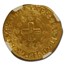 (1515-47)-M France Gold Ecu d'Or Francois I MS-61 NGC