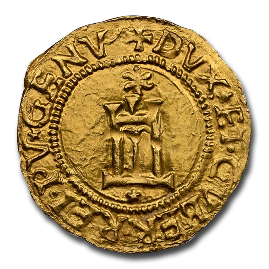 (1528-41) Italy Gold Scudo d'oro MS-65 NGC