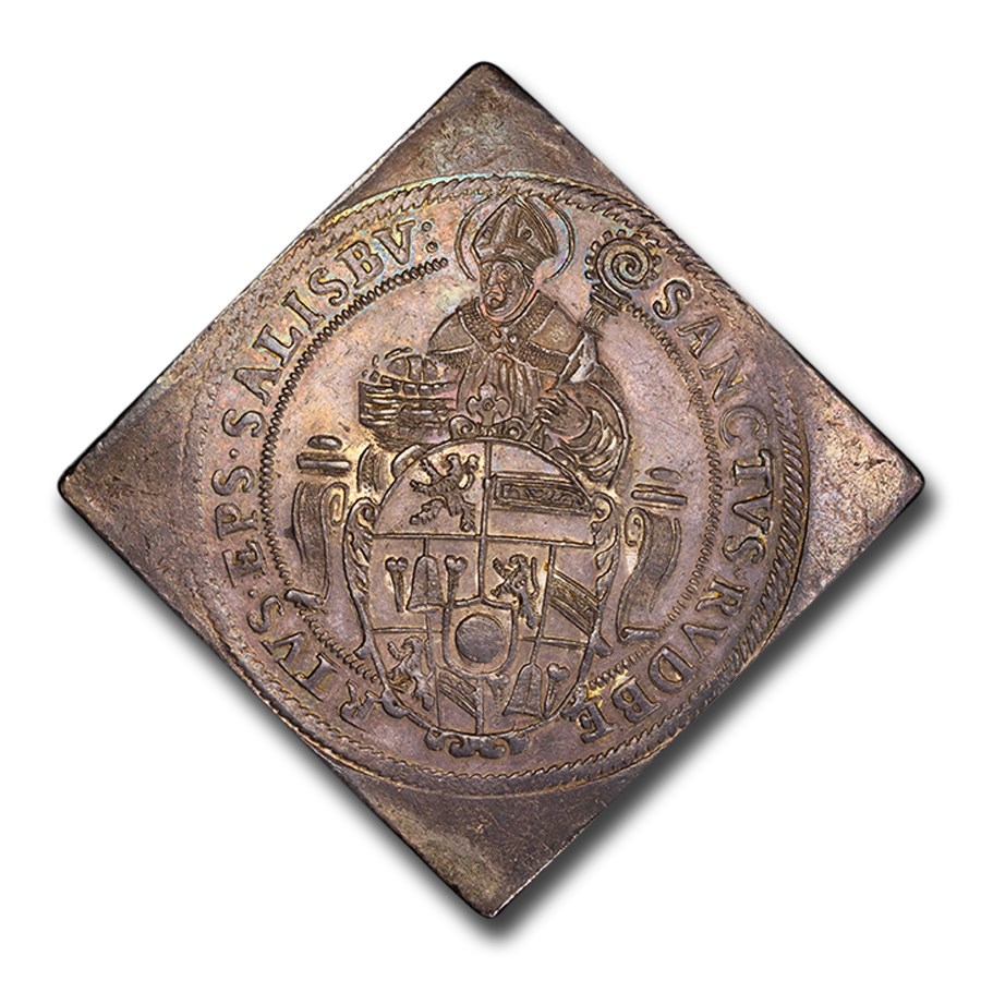 1593 Austria Silver Taler Dietrich MS-61 NGC (Salzburg)