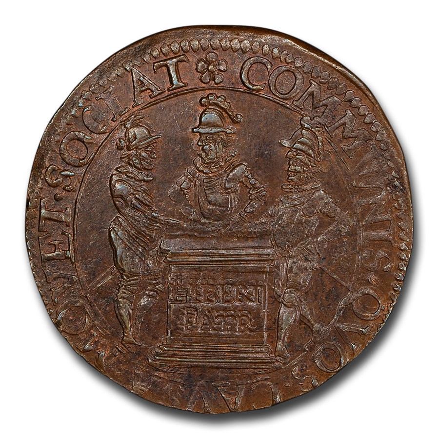 1596 Great Britain Jeton MS-63 PCGS (Brown)