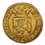 1607 Netherlands Gold 1/2 Cavalier d'Or MS-61 NGC (Gelderland)