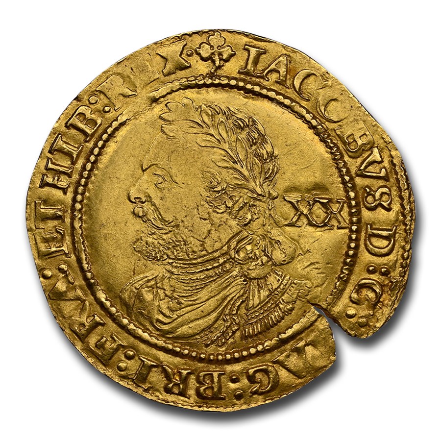 (1623-24) England Gold Laurel James I MS-61 NGC