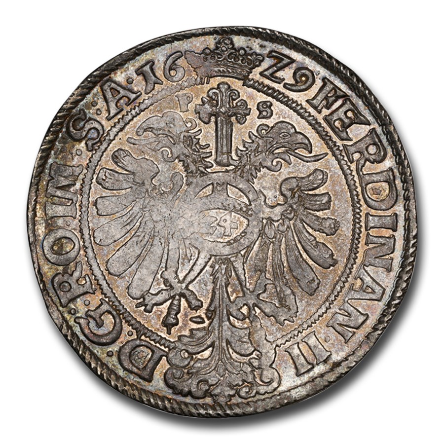 1629 Germany Silver Thaler MS-65 NGC (Magdeburg)