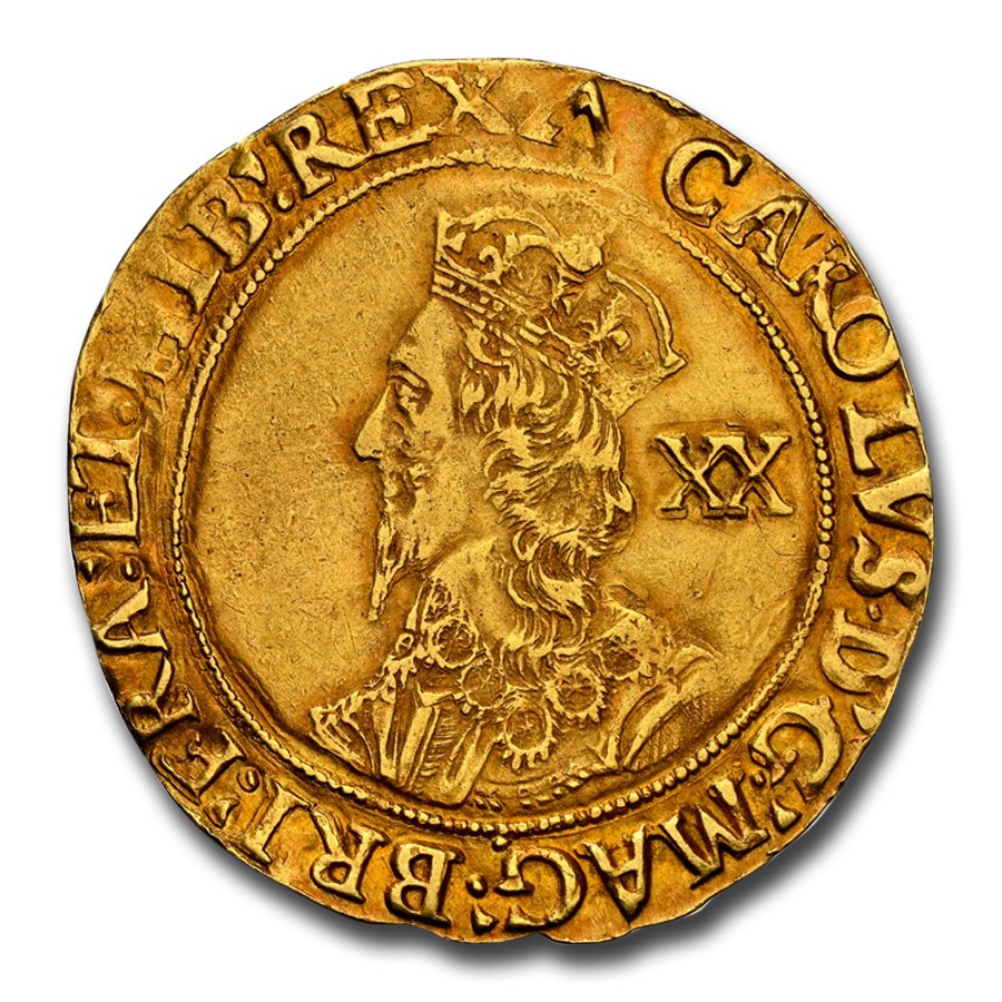 (1639-40) Great Britain Gold Unite Charles I AU-53 NGC
